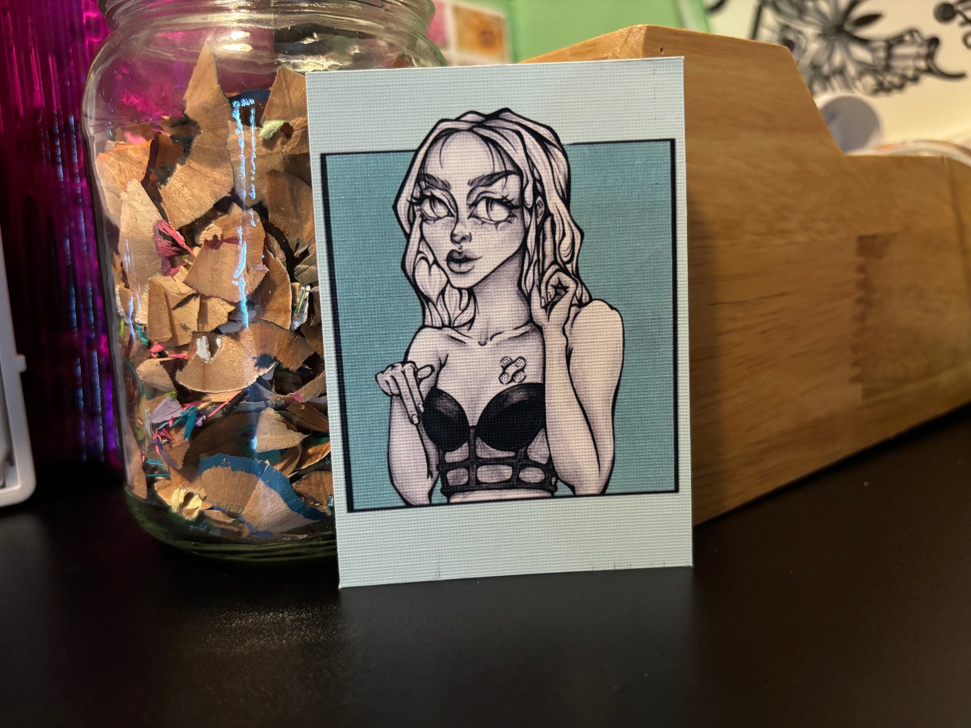ACEO print “as above, so below”