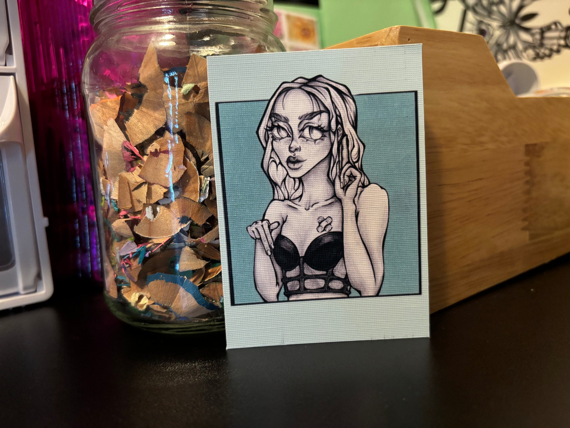 ACEO print “as above, so below”