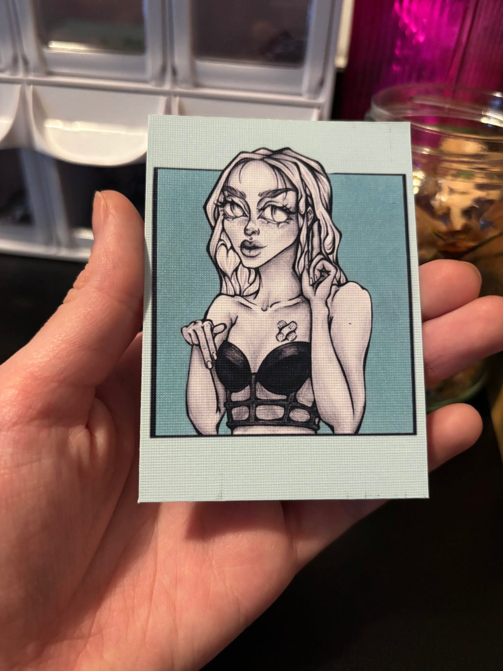 ACEO print “as above, so below”
